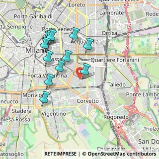 Mappa Via Alberto Caroncini, 20137 Milano MI, Italia (1.85583)