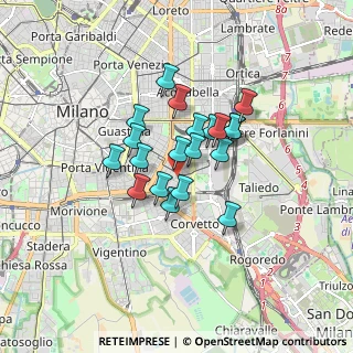 Mappa Via Alberto Caroncini, 20137 Milano MI, Italia (1.192)
