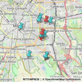 Mappa Via Alberto Caroncini, 20137 Milano MI, Italia (1.6325)