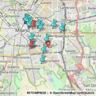 Mappa Via Alberto Caroncini, 20137 Milano MI, Italia (2.02556)