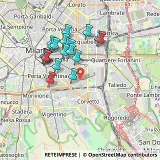 Mappa Via Alberto Caroncini, 20137 Milano MI, Italia (1.7805)