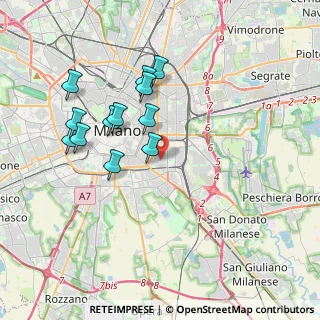 Mappa Via Alberto Caroncini, 20137 Milano MI, Italia (3.5375)