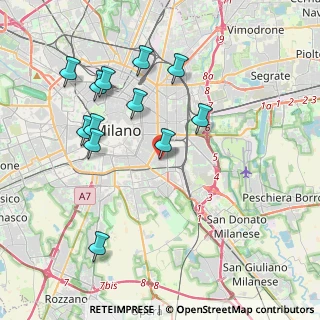 Mappa Via Alberto Caroncini, 20137 Milano MI, Italia (4.00167)