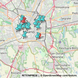 Mappa Via Alberto Caroncini, 20137 Milano MI, Italia (3.57615)
