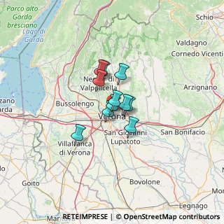 Mappa Via Giuseppe Sirtori, 37128 Verona VR, Italia (6.73909)