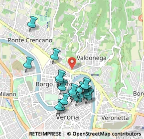 Mappa Via Giuseppe Sirtori, 37128 Verona VR, Italia (0.9185)