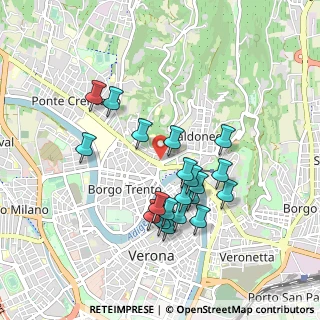 Mappa Via Giuseppe Sirtori, 37128 Verona VR, Italia (0.8305)