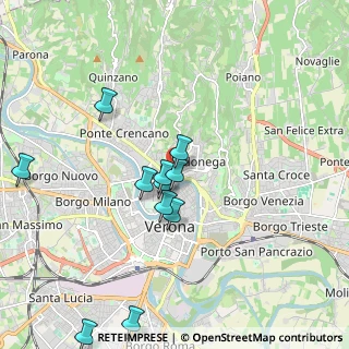 Mappa Via Giuseppe Sirtori, 37128 Verona VR, Italia (1.91273)