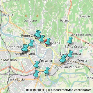 Mappa Via Giuseppe Sirtori, 37128 Verona VR, Italia (1.92063)