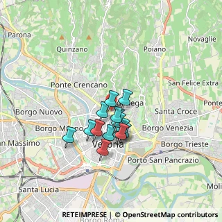 Mappa Via Giuseppe Sirtori, 37128 Verona VR, Italia (1.17929)