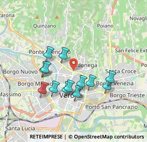 Mappa Via Giuseppe Sirtori, 37128 Verona VR, Italia (1.58692)