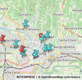 Mappa Via Giuseppe Sirtori, 37128 Verona VR, Italia (1.84909)