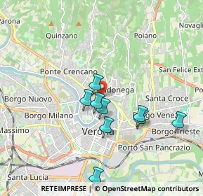 Mappa Via Giuseppe Sirtori, 37128 Verona VR, Italia (2.16364)