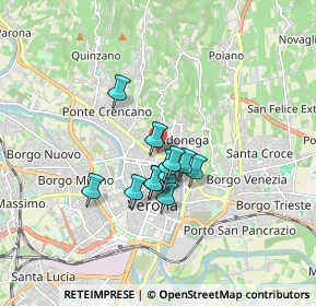 Mappa Via Giuseppe Sirtori, 37128 Verona VR, Italia (1.16417)