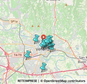 Mappa Via Giuseppe Sirtori, 37128 Verona VR, Italia (2.04182)