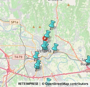 Mappa Via Giuseppe Sirtori, 37128 Verona VR, Italia (4.13727)