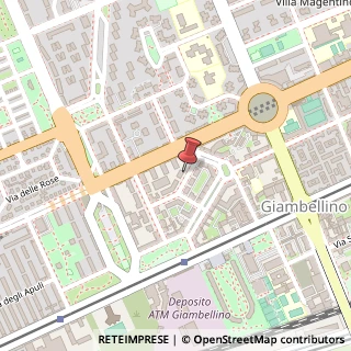 Mappa Via Vincenzo Maria Coronelli, 6, 20146 Milano, Milano (Lombardia)