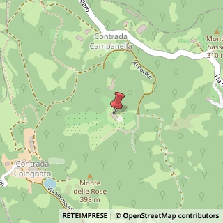 Mappa Via Castellaro, 9, 36020 Castegnero, Vicenza (Veneto)