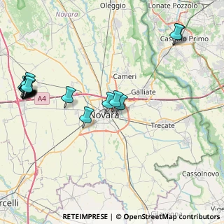 Mappa Presso Fondazione Novara Sviluppo, 28100 Novara NO, Italia (10.75611)