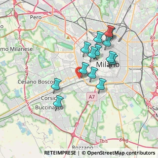 Mappa Via Massimo Gorki, 20146 Milano MI, Italia (3.15786)