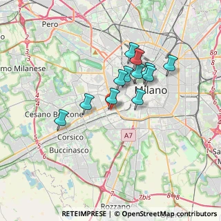 Mappa Via Massimo Gorki, 20146 Milano MI, Italia (2.83)