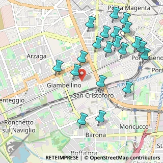 Mappa Via Massimo Gorki, 20146 Milano MI, Italia (1.1735)