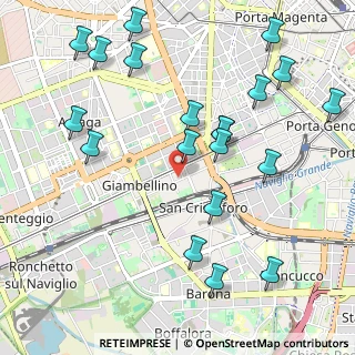 Mappa Via Massimo Gorki, 20146 Milano MI, Italia (1.207)