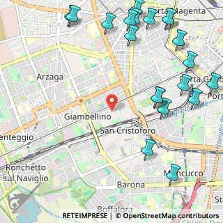 Mappa Via Massimo Gorki, 20146 Milano MI, Italia (1.526)