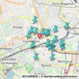 Mappa Via Massimo Gorki, 20146 Milano MI, Italia (0.813)