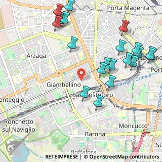 Mappa Via Massimo Gorki, 20146 Milano MI, Italia (1.25)