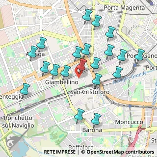 Mappa Via Massimo Gorki, 20146 Milano MI, Italia (1.0035)