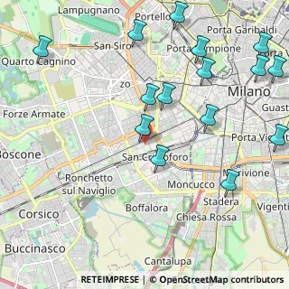 Mappa Via Massimo Gorki, 20146 Milano MI, Italia (2.62133)