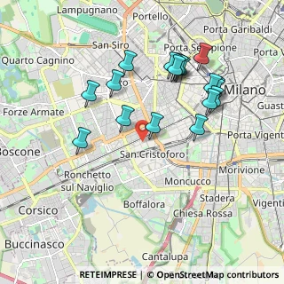 Mappa Via Massimo Gorki, 20146 Milano MI, Italia (1.91056)