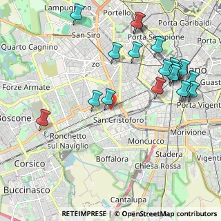 Mappa Via Massimo Gorki, 20146 Milano MI, Italia (2.441)
