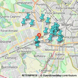 Mappa Via Massimo Gorki, 20146 Milano MI, Italia (1.6455)
