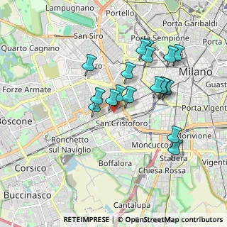 Mappa Via Massimo Gorki, 20146 Milano MI, Italia (1.65556)