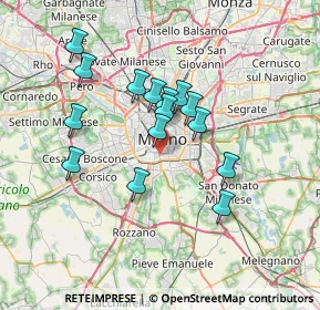 Mappa 20136 Milano MI, Italia (5.95067)