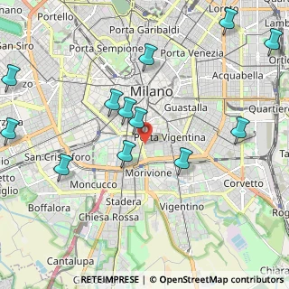 Mappa 20136 Milano MI, Italia (2.78857)
