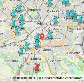 Mappa 20136 Milano MI, Italia (2.6235)