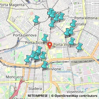 Mappa 20136 Milano MI, Italia (0.9825)