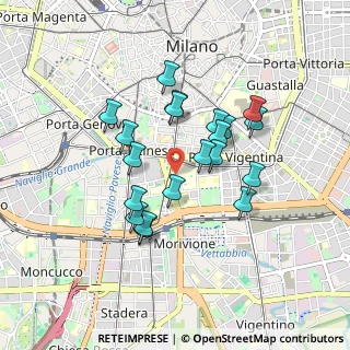 Mappa 20136 Milano MI, Italia (0.7465)