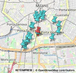 Mappa 20136 Milano MI, Italia (0.727)