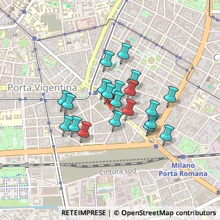 Mappa Corso Lodi, 20124 Milano MI, Italia (0.3415)