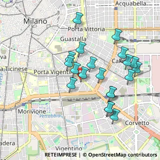 Mappa Corso Lodi, 20124 Milano MI, Italia (0.9095)