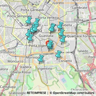 Mappa Corso Lodi, 20124 Milano MI, Italia (1.54625)