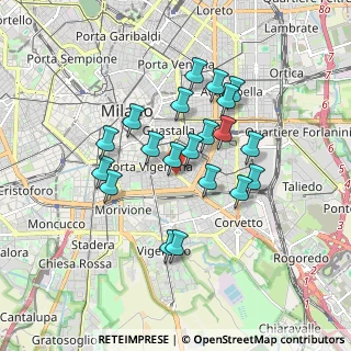Mappa Corso Lodi, 20124 Milano MI, Italia (1.504)