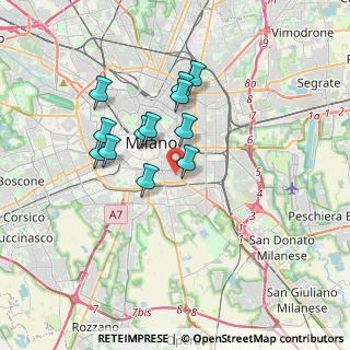 Mappa Corso Lodi, 20124 Milano MI, Italia (2.88583)