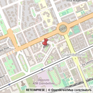 Mappa Via Vincenzo Maria Coronelli, 7, 20146 Milano, Milano (Lombardia)