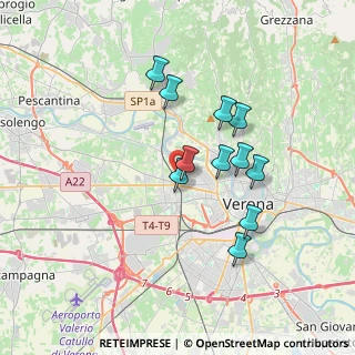 Mappa Via Lorenzo Fava, 37142 Verona VR, Italia (2.98909)
