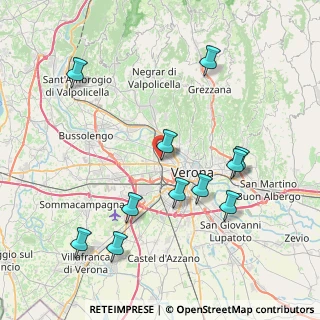 Mappa Via Lorenzo Fava, 37142 Verona VR, Italia (8.52636)